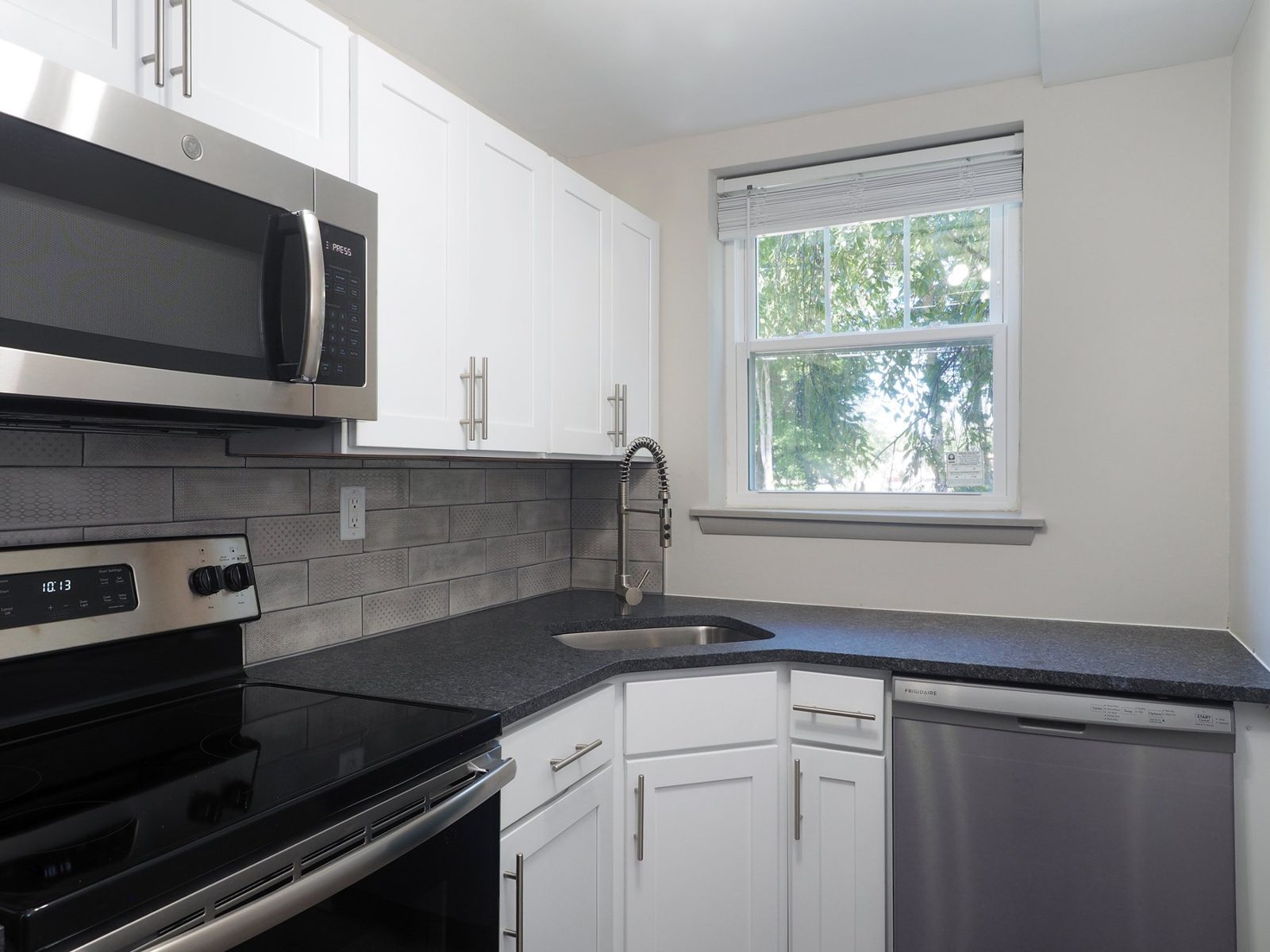 Renovated kitchen at Enclave, West Hartford
