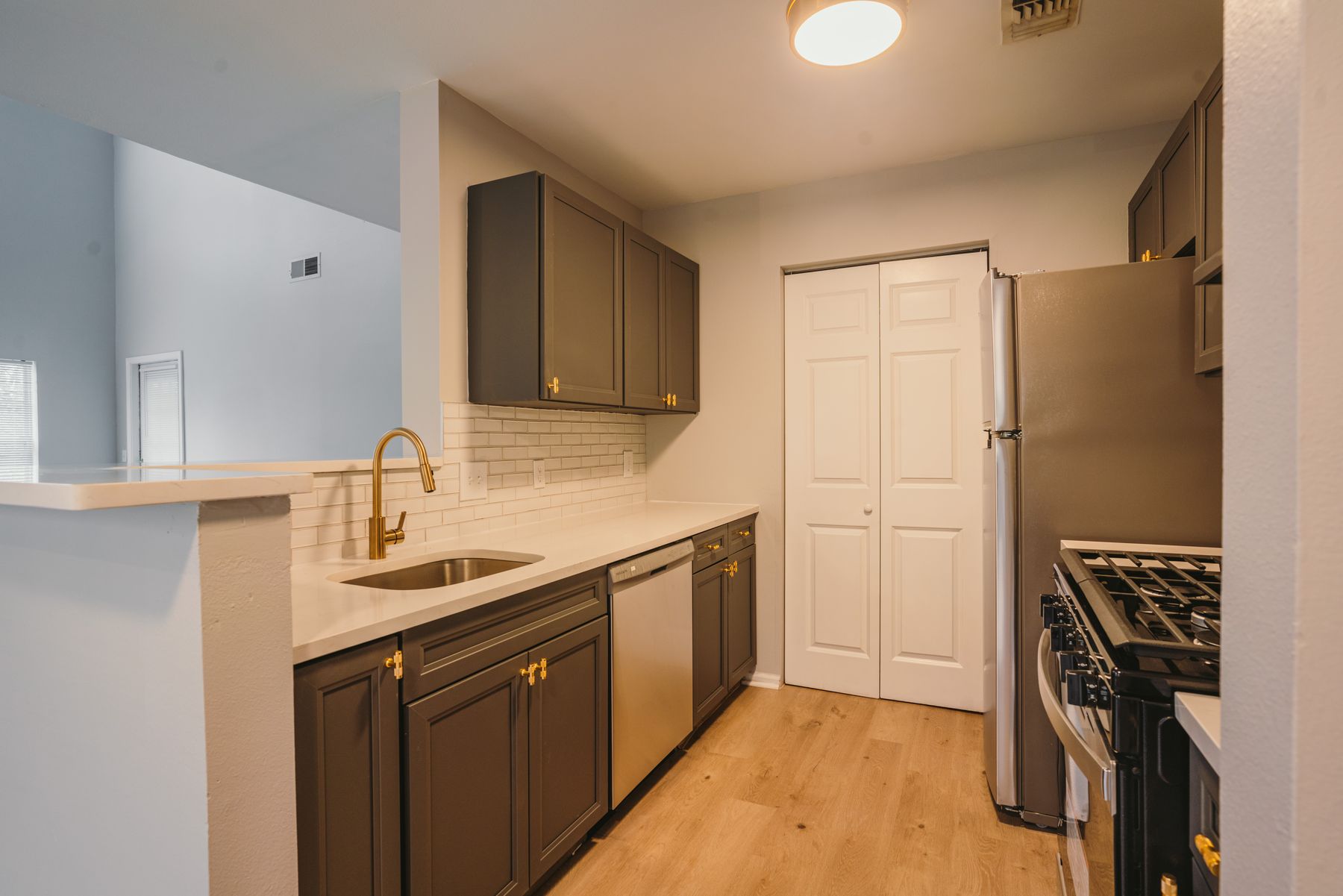 Renovated kitchen