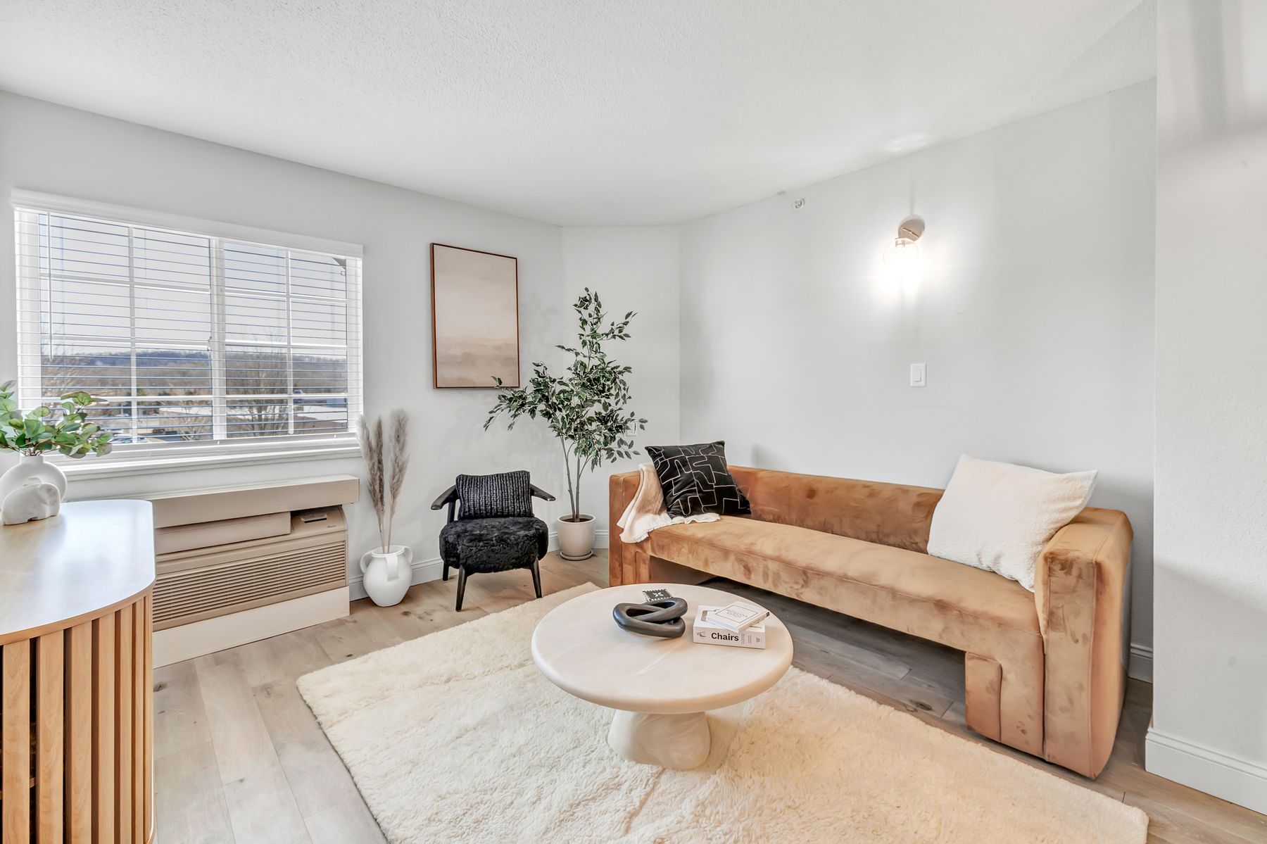 Renovated living room