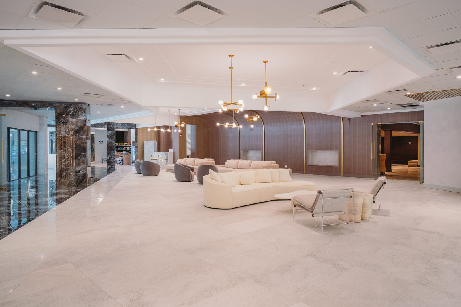 UpHouse resident lounge after conversion